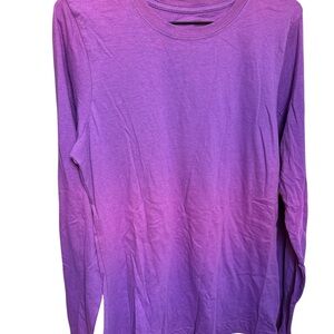 Purple Long Sleeve Women's Top